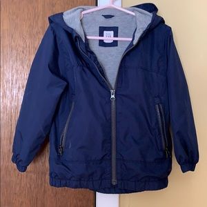 Baby gap windbreaker blue size 4 boys